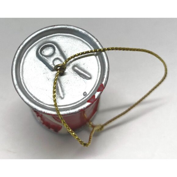 Coca-Cola Christmas Tree Ornament 2004 Mini Coke Can Soda Fan Red - Picture 4 of 6